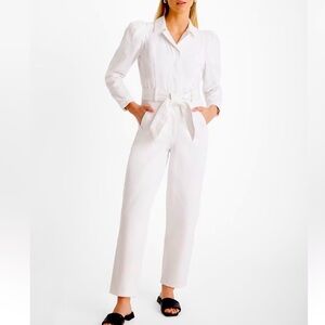 Express Women's White Jumpsuit size 4